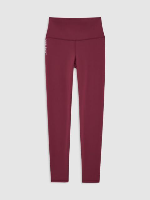 ANINE BING Dave Legging - Burgundy