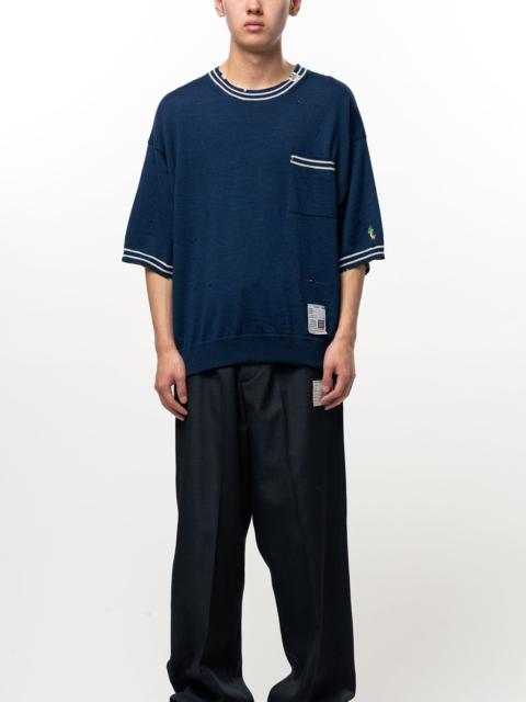 Maison MIHARAYASUHIRO Distressed Knit T-shirt