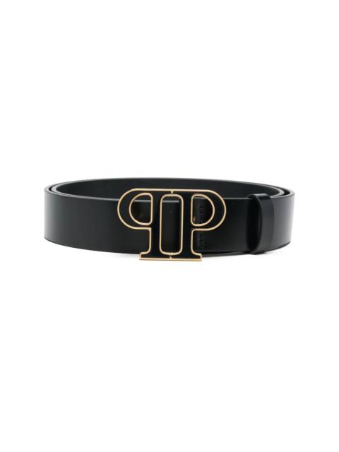 PHILIPP PLEIN logo-motif leather belt