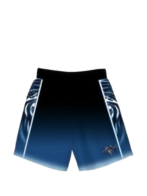 CASABLANCA printed silk shorts