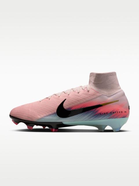 Nike Nike United Mercurial Superfly 10 Elite Firm-Ground High-Top Soccer Cleats
