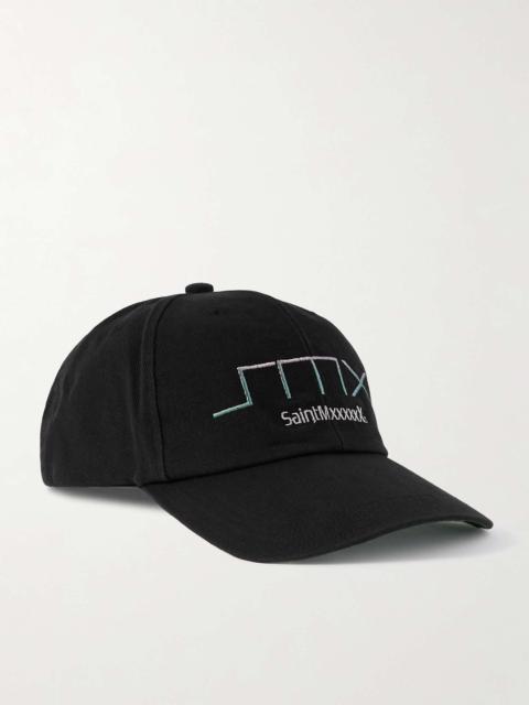 Logo-Embroidered Cotton-Twill Baseball Cap