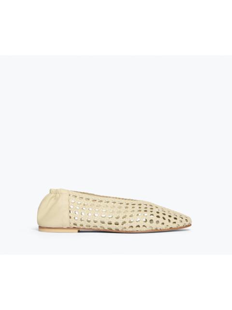 FRĒDA SALVADOR RILEY OPEN WEAVE BALLET FLAT