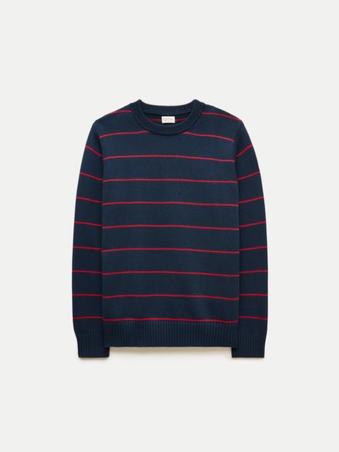 J.CREW Heritage cotton sweater in stripe
