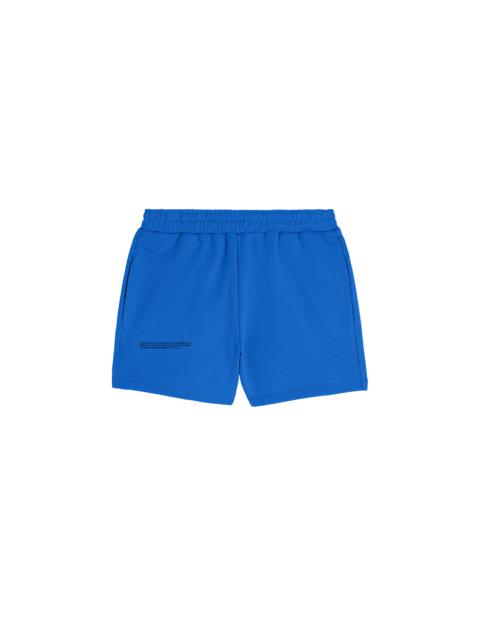 PANGAIA Womens 365 Midweight Shorts - Cobalt Blue