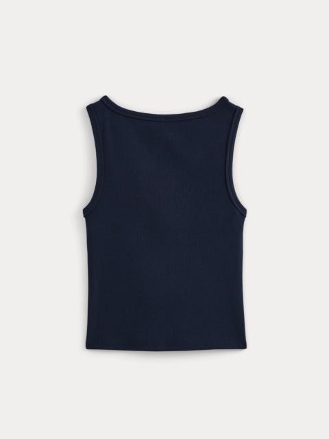 EVERLANE EFFORTLESS RIB BOATNECK TANK