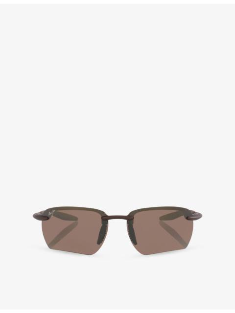 Maui Jim Pio Irregular Injected Sunglasses