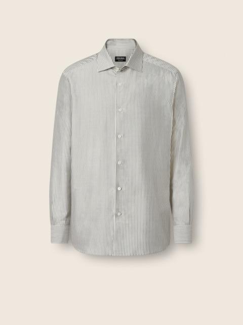 ZEGNA SILK SHIRT
