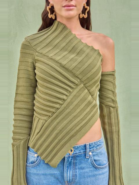 Cult Gaia JAIDAN KNIT TOP