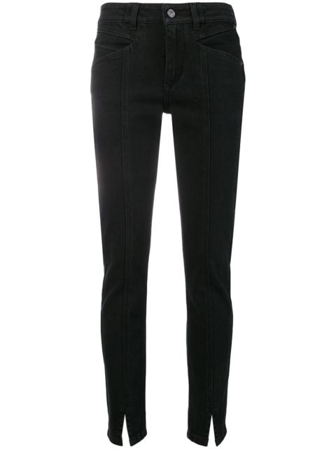 Givenchy front slit trousers