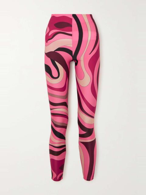 PUCCI Printed stretch leggings