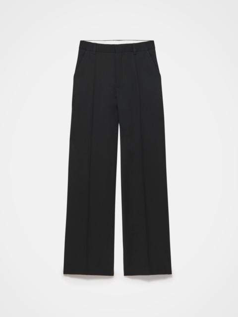 JW Anderson WOMENS TAILORED TROUSERS IN BLACK