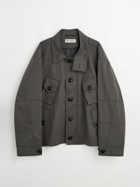 Our Legacy Service Jacket Old Steel Excursion Nylon