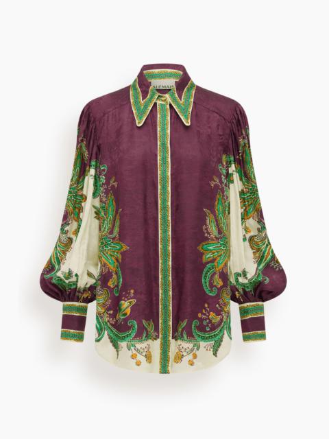 ALÉMAIS Ruthie Shirt in Multi