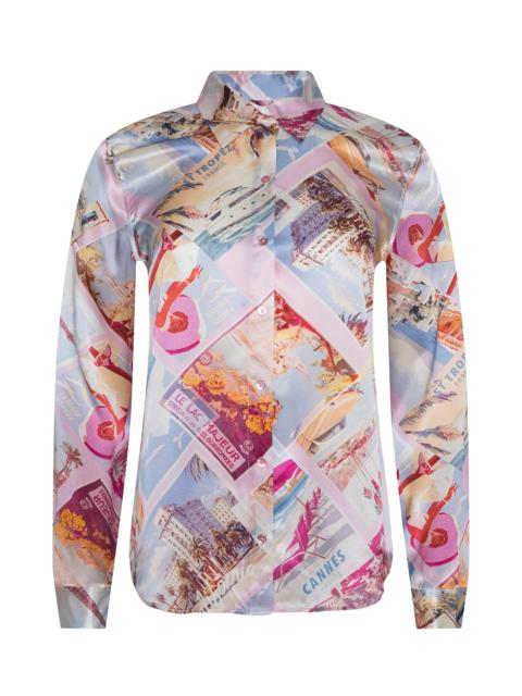 L'AGENCE Tyler Silk Blouse