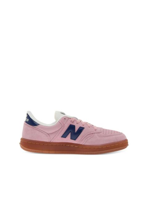 New Balance T500 suede sneakers