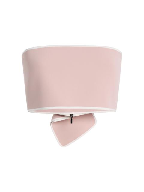 MATICEVSKI Kier Bandeaux Top pink