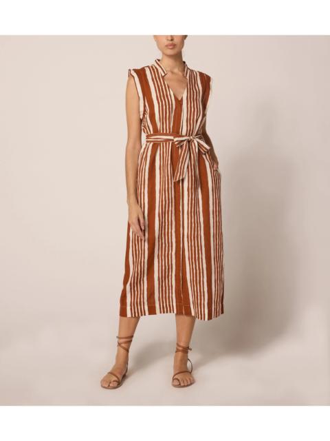 Cleobella LANI MIDI DRESS | VECCHIO STRIPE