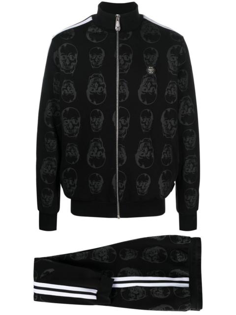 PHILIPP PLEIN skull-print tracksuit set