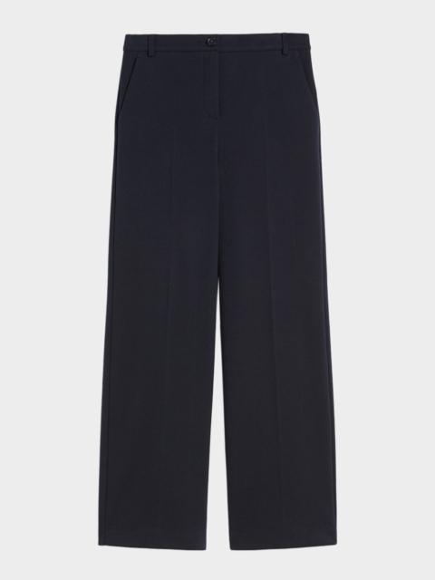 WEEKEND Max Mara Zelota Flannel Jersey Ankle Trousers