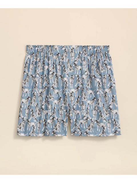 Brooks Brothers Cotton Broadcloth Dalmatians Boxers