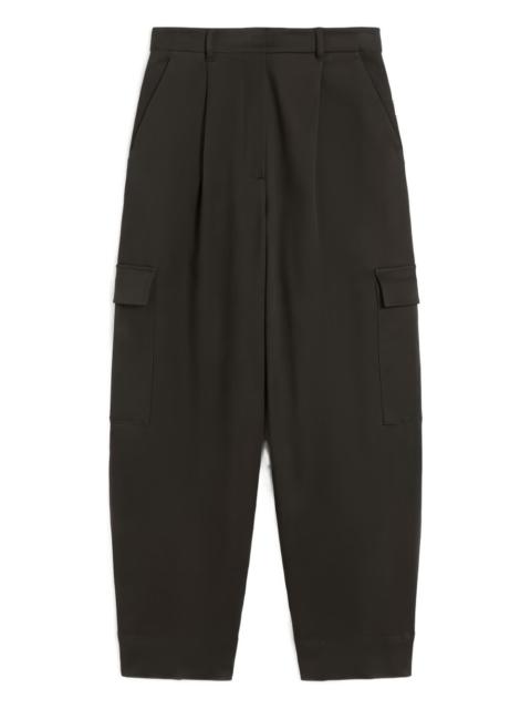 'S Max Mara drill cargo trousers