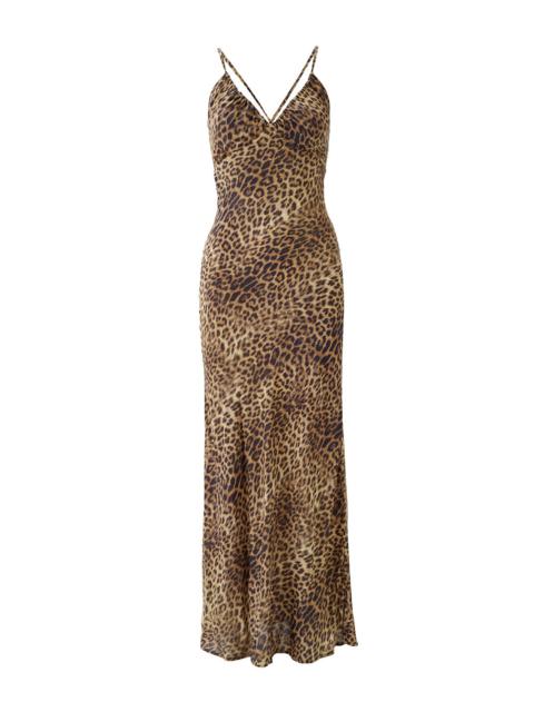 MELISSA ODABASH JACEY CHEETAH DRESS
