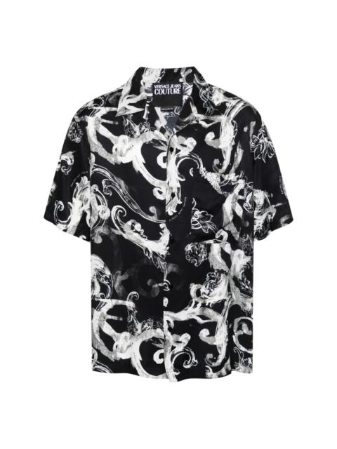 VERSACE JEANS COUTURE Watercolor Couture-print shirt