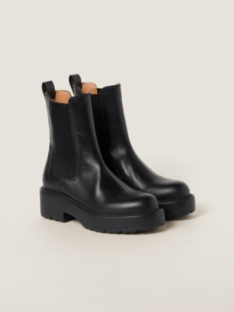 Miu Miu Leather booties