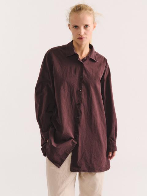 CASEY/CASEY IKLA SHIRT - PAPER COT - EBONY