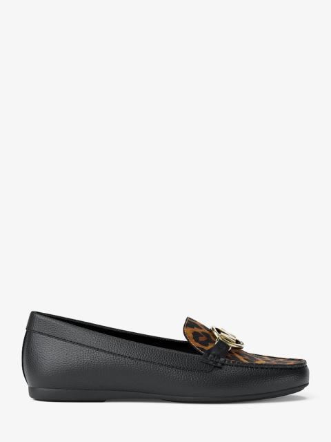 MICHAEL KORS Fulton Leopard Print Calf Hair Loafer