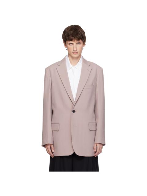 Dries Van Noten Pink Wool Blazer