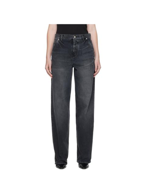 KENZO Black Kenzo Paris Futura 2000 Edition Workwear Jeans