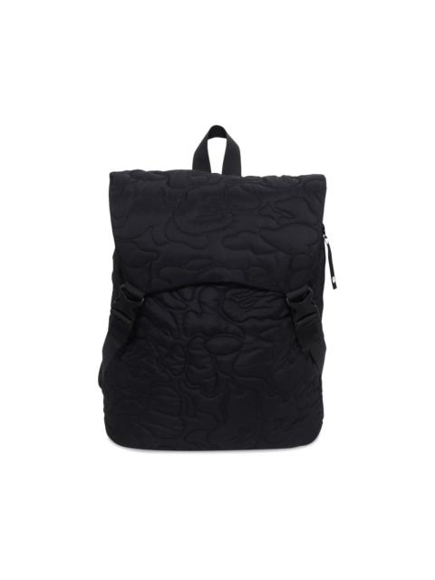 A BATHING APE® BAPE Camo Quilting Backpack 'Black'