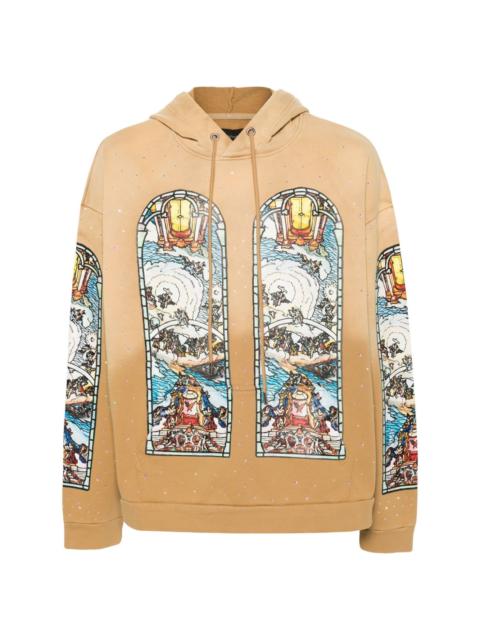 WHO DECIDES WAR Chalice cotton hoodie