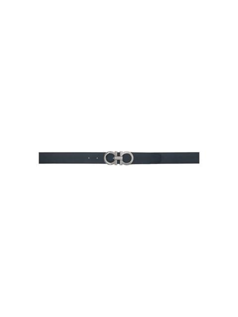 Black Gancini Reversible Belt