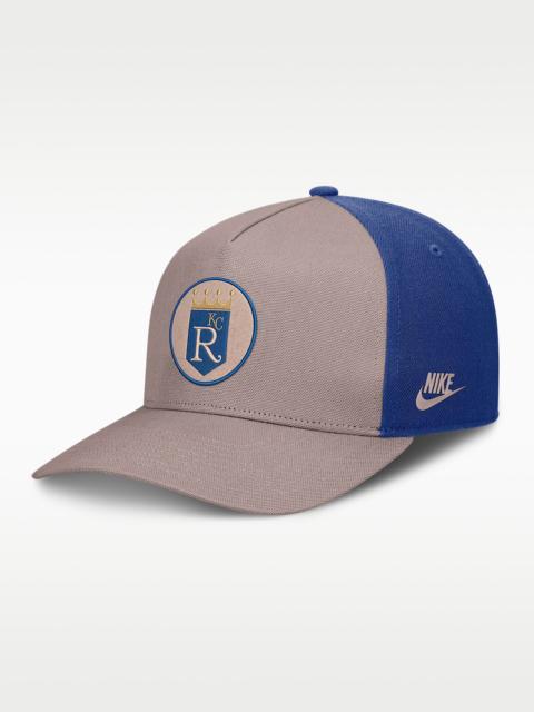 Nike Kansas City Royals Cooperstown Rise Men's Nike MLB A-Frame Adjustable Hat