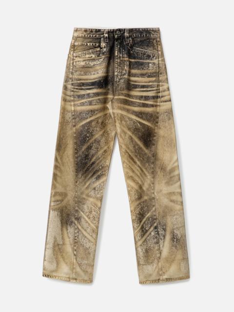 Acne Studios Loose fit jeans - 1991 Toj - Beige/black Acne Studios Loose fit jeans - 1991 Toj - Beige/black