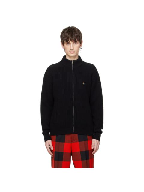 Vivienne Westwood Black Zip Sweater