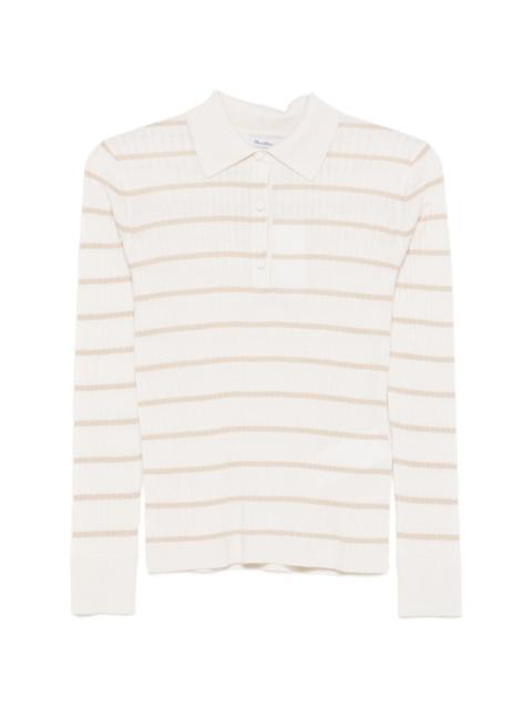 Max Mara striped polo shirts