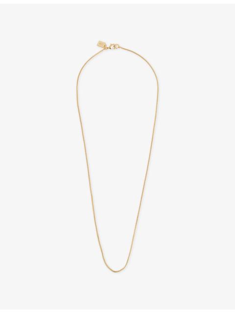 CRYSTAL HAZE Box 18ct Yellow-Gold Plated Brass Chain