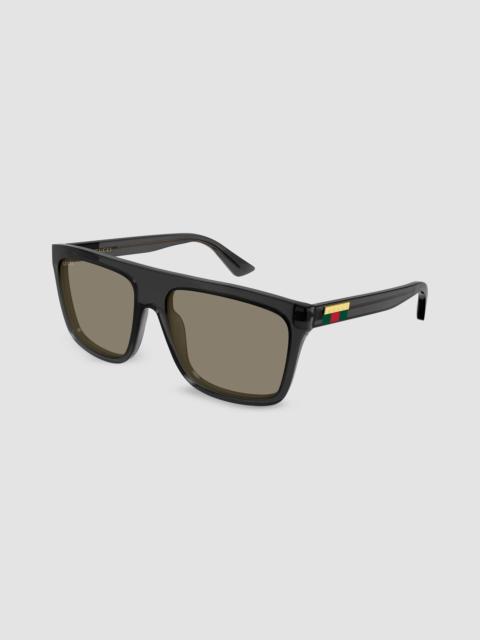 GUCCI Men's 59MM Square Sunglasses - Grey