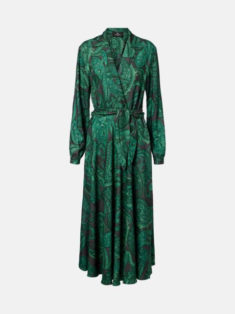 Etro Belted midi dress