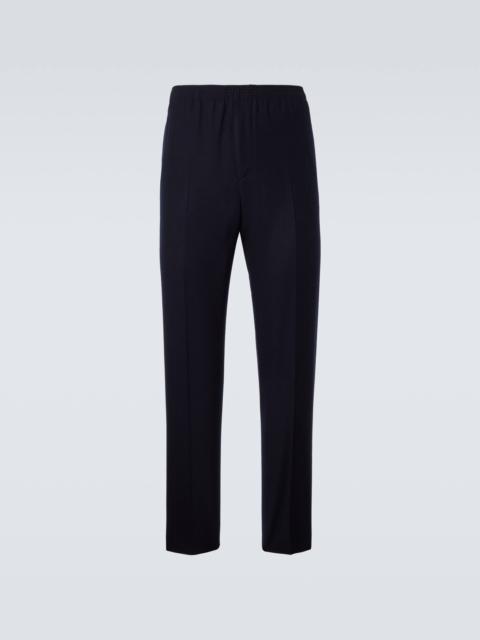 Jan wool and cashmere straight pants