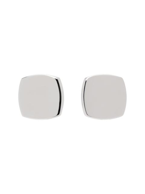 TOM WOOD Silver Umi Studs Small Earrings