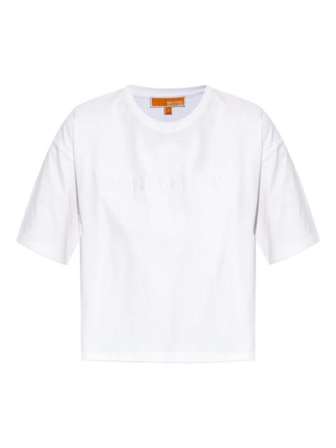 MICHAEL KORS embroidered-logo t-shirt