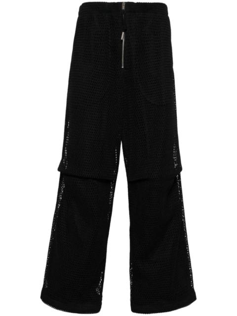 Jil Sander open-knit loose-fit trousers