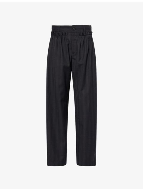 Isabel Marant Étoile Mayera Wide-Leg Wool Trousers