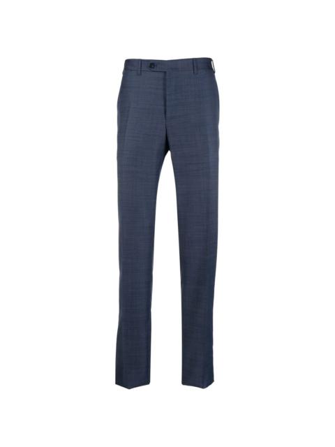 Canali mid-rise straight-leg trousers