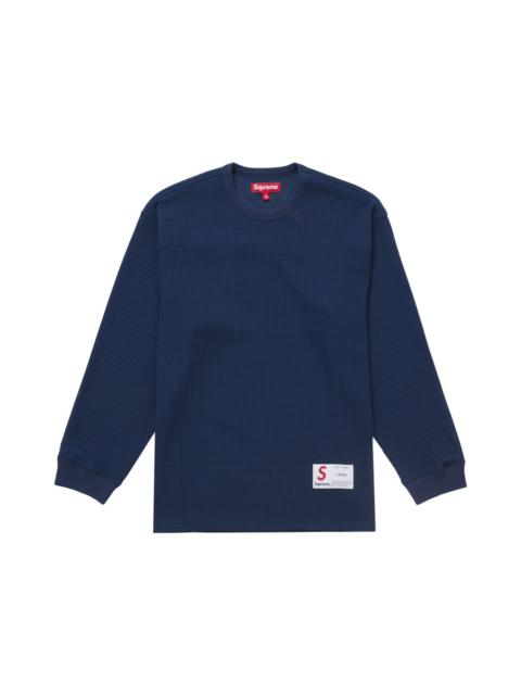 Supreme Supreme Polartec Mesh L/S Football Top Navy | REVERSIBLE